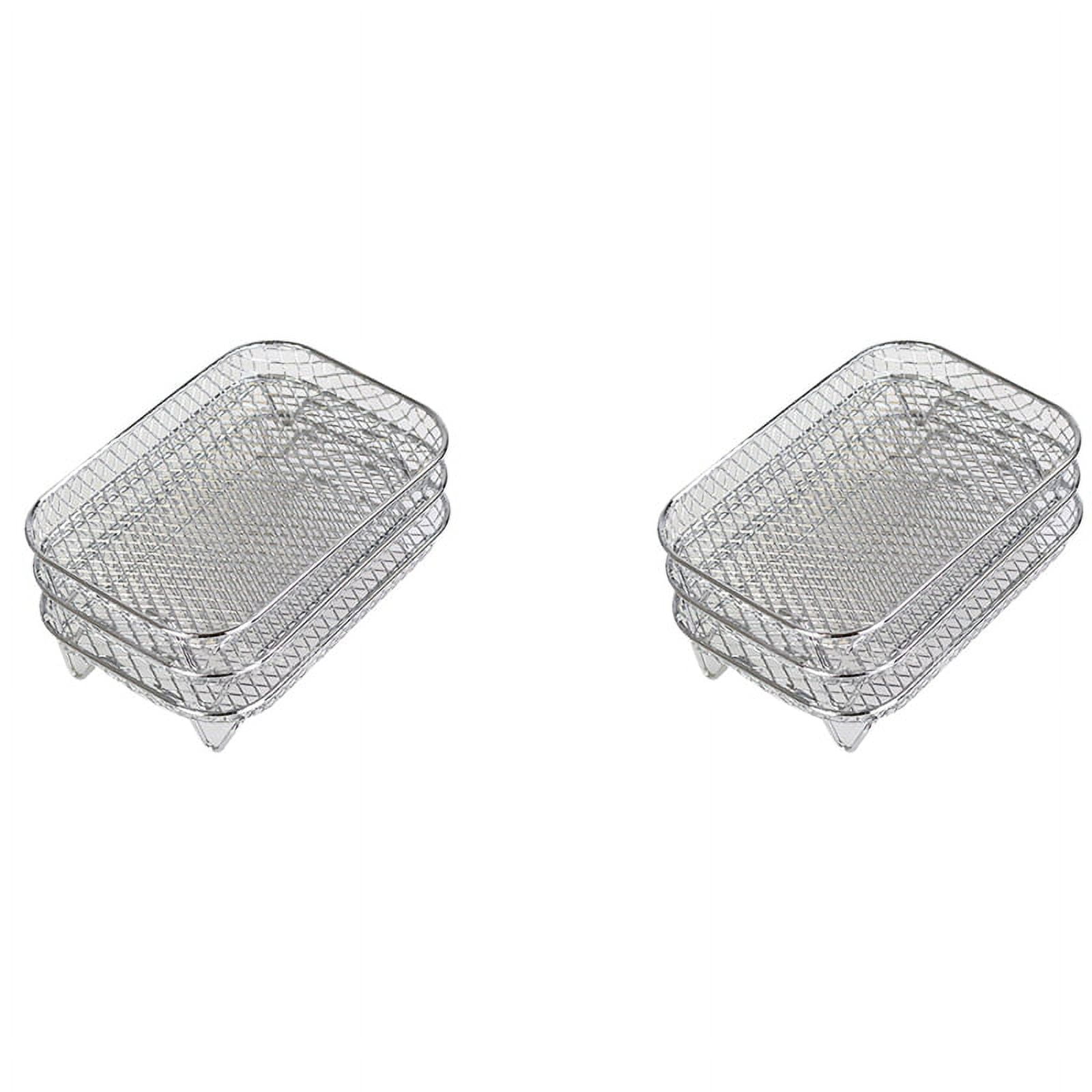 2X Fryer Rack for Ninja Fryer, 3Layer Food Dehydrator Rack Toast Rack