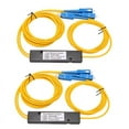 thumbnail image 1 of 2X Ftth SC 1X2 Plc Singlemode Fiber Optical Splitter Fbt Coupler, 1 of 8