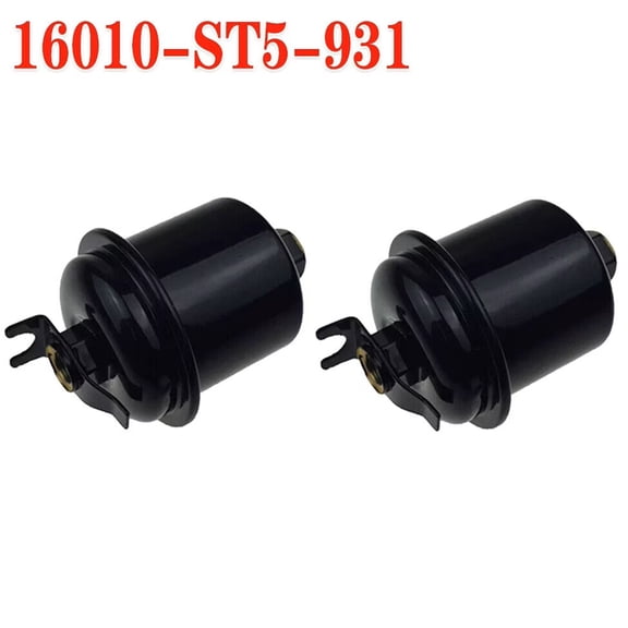 2X Fuel Filter 16010-ST5-931 For Acura RL Integra Honda Civic CR-V 16010-ST5-E02