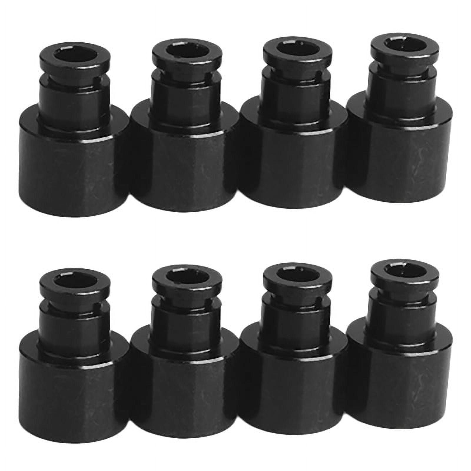 Fuel Injector Hat 2X Fuel Injector Adapters Hat Fuel Nozzle Spacers Extenders Car Top Cap ...