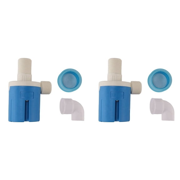 2X Fully Automatic Water Level Control Float Valve Auto Shut Off Ball Mini Float Valve Automatic Water Level Controller