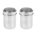 2X Functional Stainless Steel Chocolate Shaker Icing Sugar Salt Cocoa