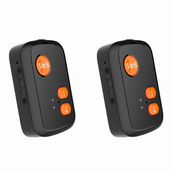 2X GPS + Beidou Tracker -V51 WIFI Compatible with 4G LTE/3G WCDMA/2G GSM SOS Alarm Two-Way Voice Tracking (B)