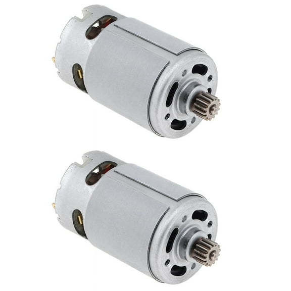 2X GRS550VC 14 Teeth DC Motor 21500-29000RPM Lithium Drill 21V for Rechargeable Electric Saw Screwdriver