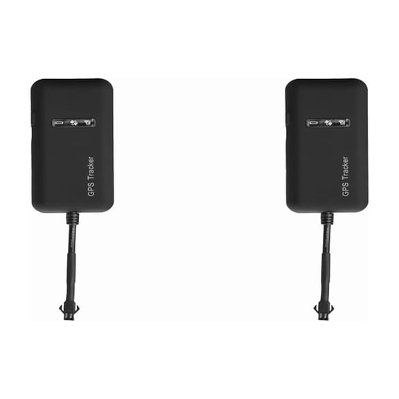 2X GT02A 12V-36V Mini Real-Time GPS/GSM/GPRS SMS Car GPS Tracker Real-Time Positioning Supports  Maps Link