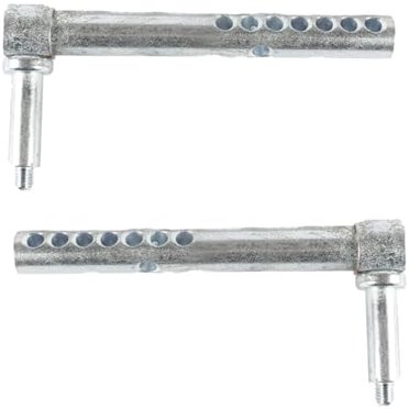 Mower Deck Gauge Wheel & Arm Set For John Deere 54C/62C Decks (s/n Up To 40,000), Aftermarket, 90-Day Warranty