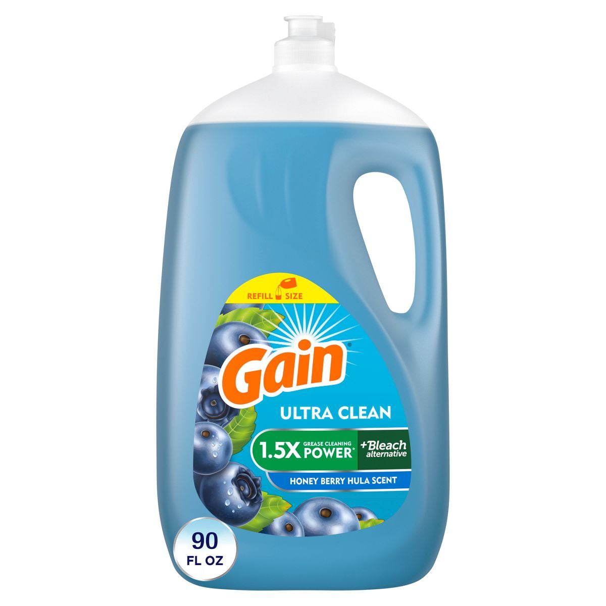2X - Gain Honey Berry Hula Ultra Liquid Dish Soap - 90oz