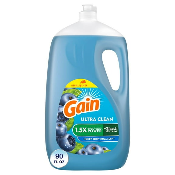 2X - Gain Honey Berry Hula Ultra Liquid Dish Soap - 90oz