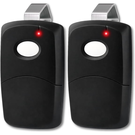 2X Garage Door Opener Remote for Linear Multi-Code 3089 308911 MCS308911, 10 dip Switch Gate 300MHz, Clicker Replacement