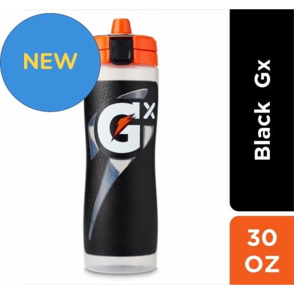 2X-Gatorade Gx Black Water Bottle - 30 oz