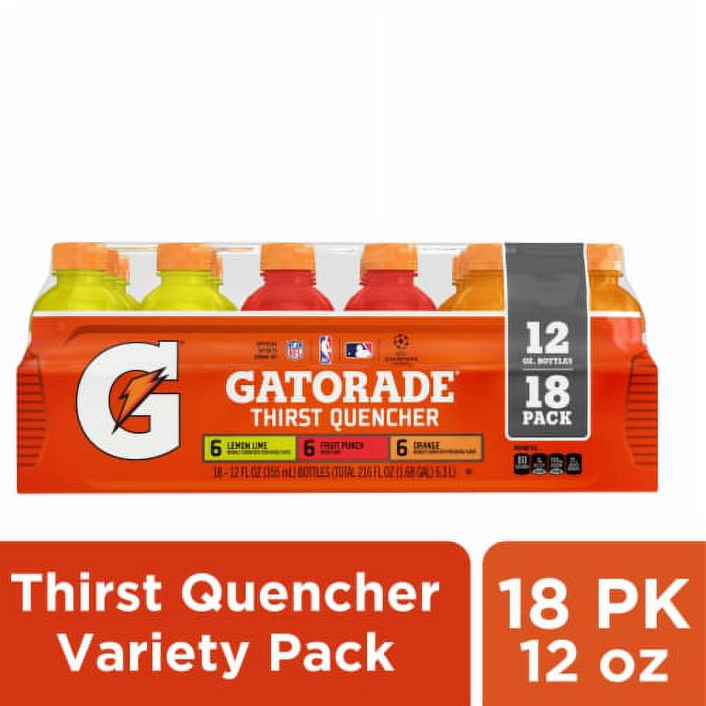 2X - Gatorade Red Yellow Orange Sports Drink Variety Pack Bottles