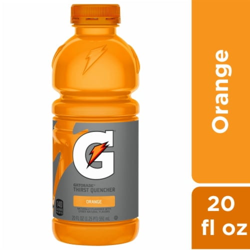 Pack of 2 - Gatorade Orange Sports Drink Bottle 20 fl oz