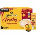 thumbnail image 1 of 2X - Gevalia Frothy Cappuccino 2-Step K-Cup Espresso Pods with Cappuccino Froth Packets, 1 of 5