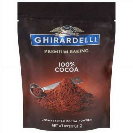 2X - Ghirardelli 100% Unsweetened Premium Baking Cocoa Powder