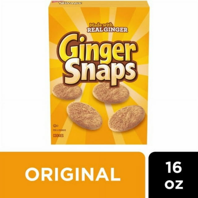 2X-Ginger Snaps Cookies - 16 oz