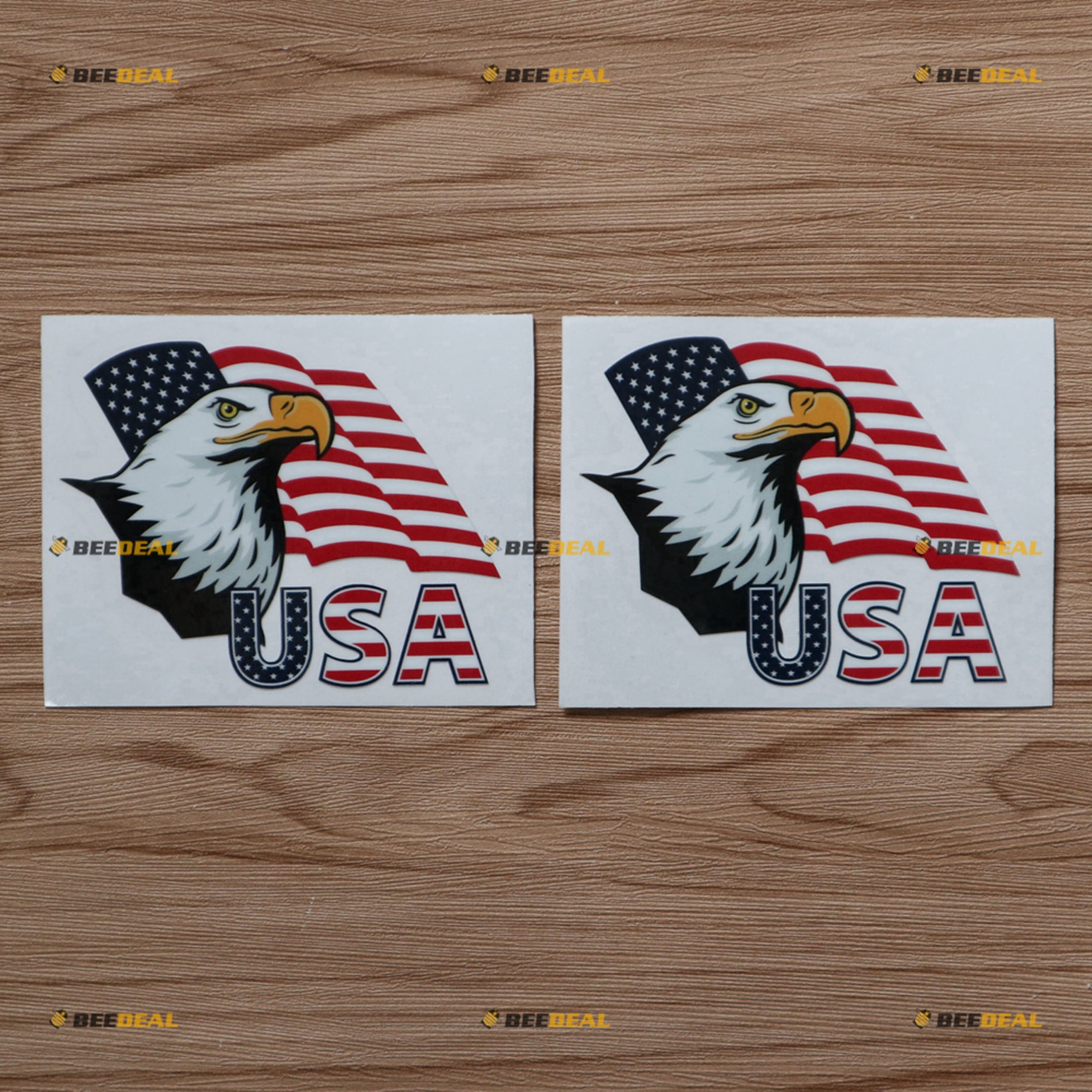 Set Of 2 White 'Shocker Hand' Gesture Decal Stickers - 6 Inches - Waterproof Vinyl For Car, Laptop, Window