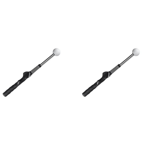 2X Golf Swing Practice Stick Telescopic Golf Swing Trainer Swing Master Training Aid Golf Practice Posture Corrector