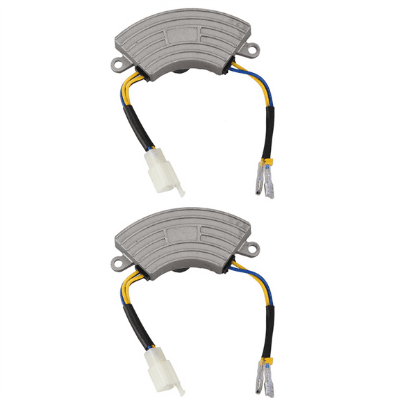 2X Grey 2KW-3KW Generator Petrol Automatic Voltage Regulator AVR Aluminum Shell
