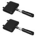 thumbnail image 1 of 2X Grilled Sandwich  Maker,Bread Toast Breakfast Machine,Hot Sandwich Pan,Nonstick Aluminum Flip Pan,Kitchen Tool, 1 of 8