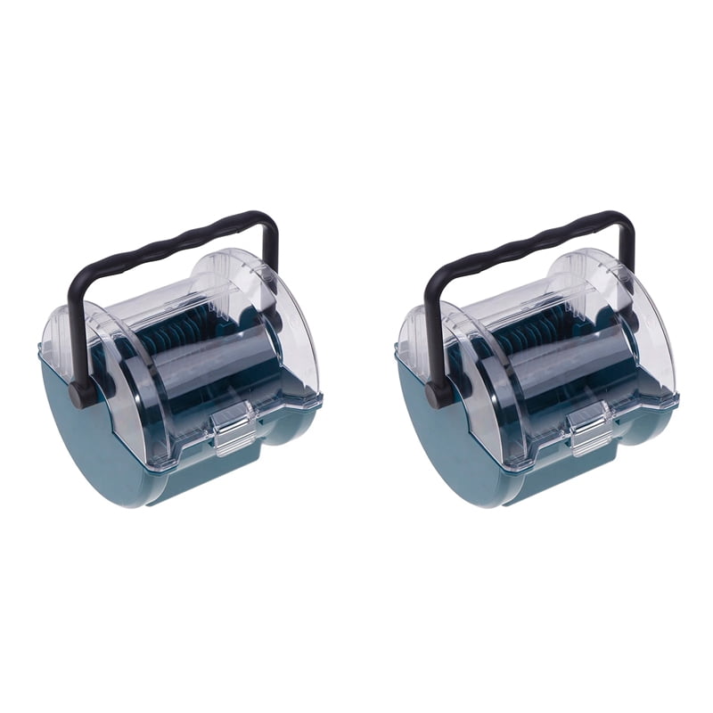 2X Grinding Blade Box Angle Grinde Saw Blade Storage Case Cutting Disc Portable Tool Box Plastic Blade Boxes D-63862