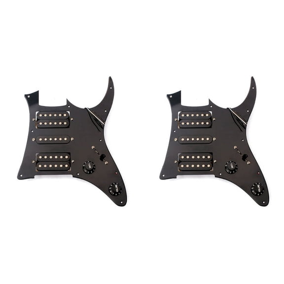 2X Guitar Pickup Wired Flat Pickguard Pickup Electric Guitar Pickup