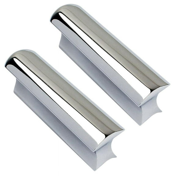 2X Guitar Slide Steel Solid Stainless Tone Bar Hawaiian Slider for Acoustic Electric Instruments Portable