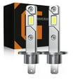 thumbnail image 1 of Quayub 2X H1 6000K White LED Headlight Bulbs – Low Beam Conversion Kit, Replace Halogen, Super Bright, Easy Install, 1 of 13