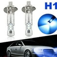 2X H1 Led Headlight Bulb Kit 100W 8000K Ice Blue High Low Beam Fog