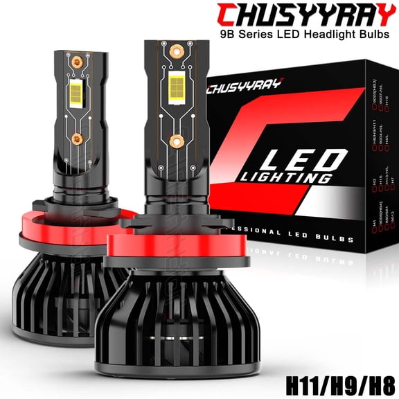 2X H11 H8 Combo LED Headlight Kit Low Beam Bulbs For Chevrolet Sonic 2012-2020