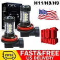 thumbnail image 1 of 2X H11 H9 H8 100W 8000K LED Bulb Fog Light Bulbs for Nissan Frontier 2005-2018, 1 of 5