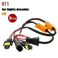thumbnail image 1 of H11 LED Headlight Canbus Decoder Error Anti Flicker 12v Resistor Canceller, Pack of 2, 1 of 5