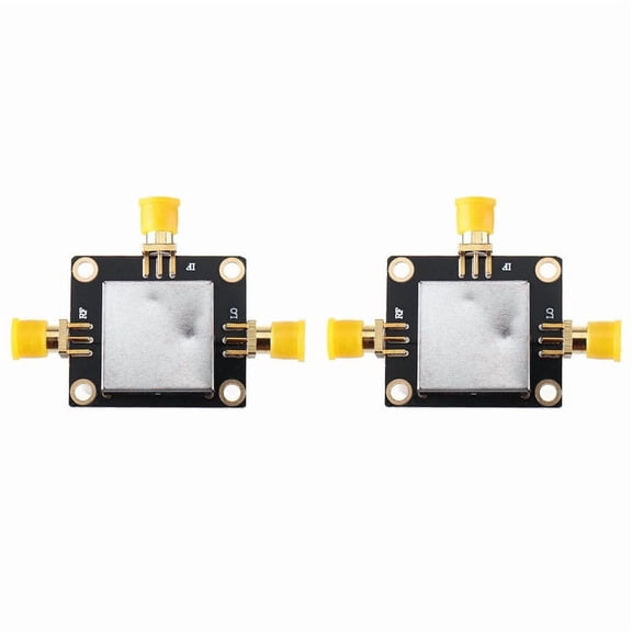 2X HMC412 9-15G Low Noise Double Balanced Mixer Up and Down Frequency Conversion Passive Mixer Module