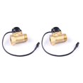 2X HT800 One 1 Inch Water Pump Flow Sensor Switch Liquid Booster Solar