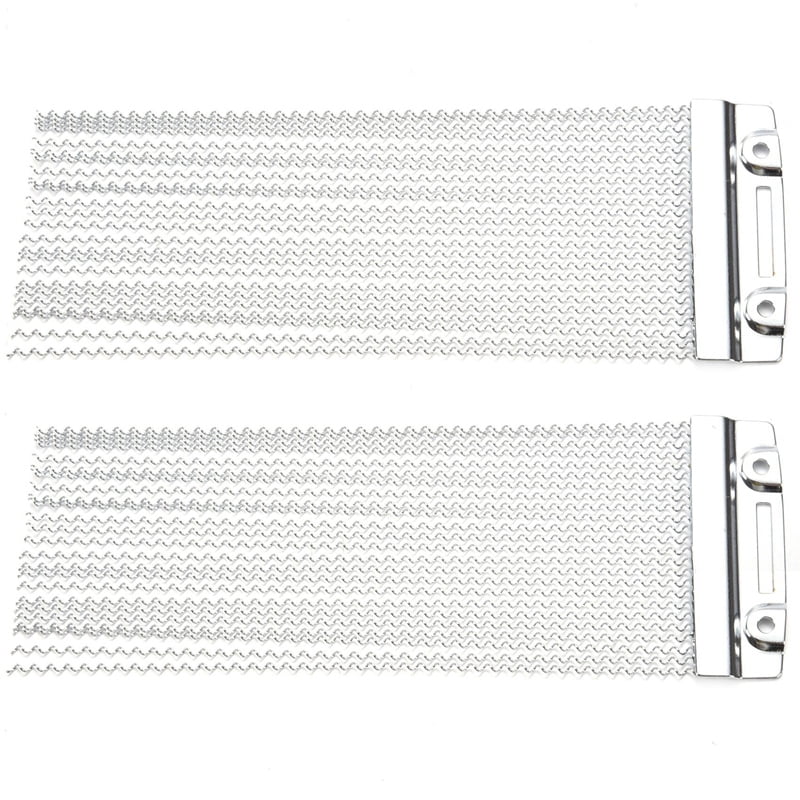 2X Half Design Steel Snare Wire Drum Spring for Children Snare Cajon Box Drums 24 Strand