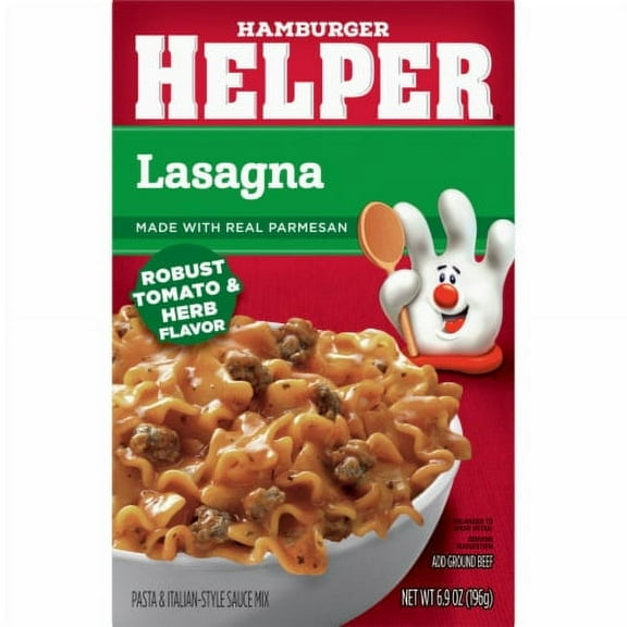 2X - Hamburger Helper Pasta Lasagna