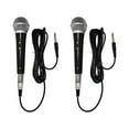 thumbnail image 1 of 2X Handheld Professional Wired Dynamic Microphone Clear Voice Mic for Karaoke Vocal Music Performance, 1 of 10
