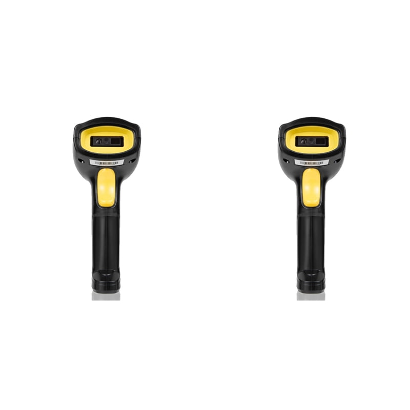 2X Handheld Wireless 1D 2D Scanner Barcode Scanne Wireless Bluetooth 1D 2D QR Code Reader for Supermarket