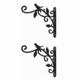 thumbnail image 1 of 2X Hanging Plant Hook Cast Iron Flower Basket Hooks Bracket Hanger for Bird Feeder Lantern Pots Wind Chimes, 1 of 6