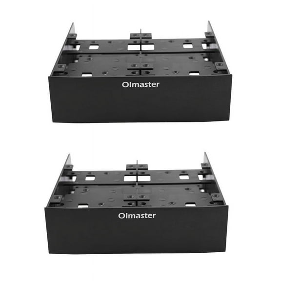 2X Hard Drive Conversion Rack Standard 5.25 Inch Device Comes with 2.5 Inch / 3.5 Inch HDD Mounting Screw