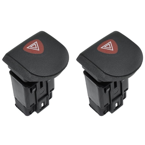 2X Hazard Warning Emergency Light Switch Button for Kangoo 1997-2018 7700308821