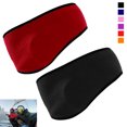 thumbnail image 1 of 2X Head Band Ear Warmers Mens Womens Winter Fleece Soft Stretch Muffs Ski Sports, 1 of 4