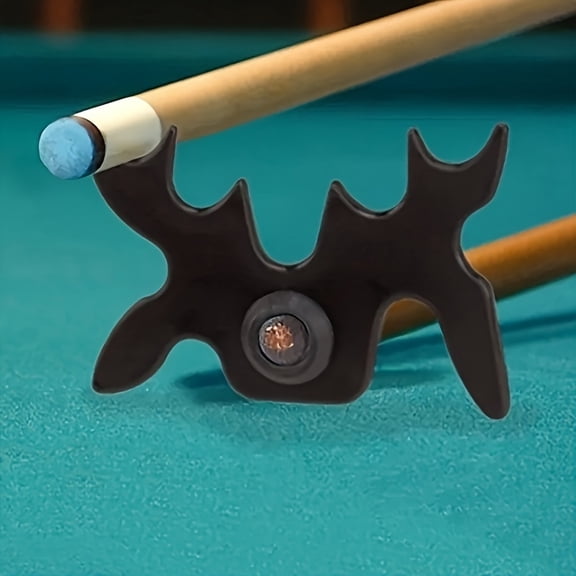 2X Head Snooker Pool Cue Rest Bridge Billiard 9 Stick Slip-On Racks