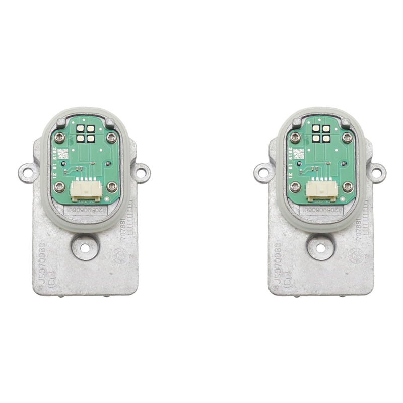 Running Light Controller Module 2X Headlight LED DRL Daytime Running Light Control Module Unit for W205 ...