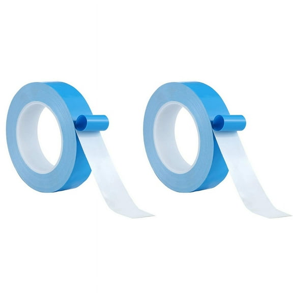 2X Heat Sink Tape 25Mx20mm Double Sided Thermal Adhesive Tape for CPU GPU SSD Drive LED PCB IGBT Mos Tubes Circuit Board