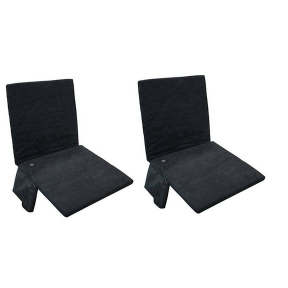 2X Heated Stadium Seats,Portable Heated Stadium Seats for with Back Support for Sports Events,Outing,Camping