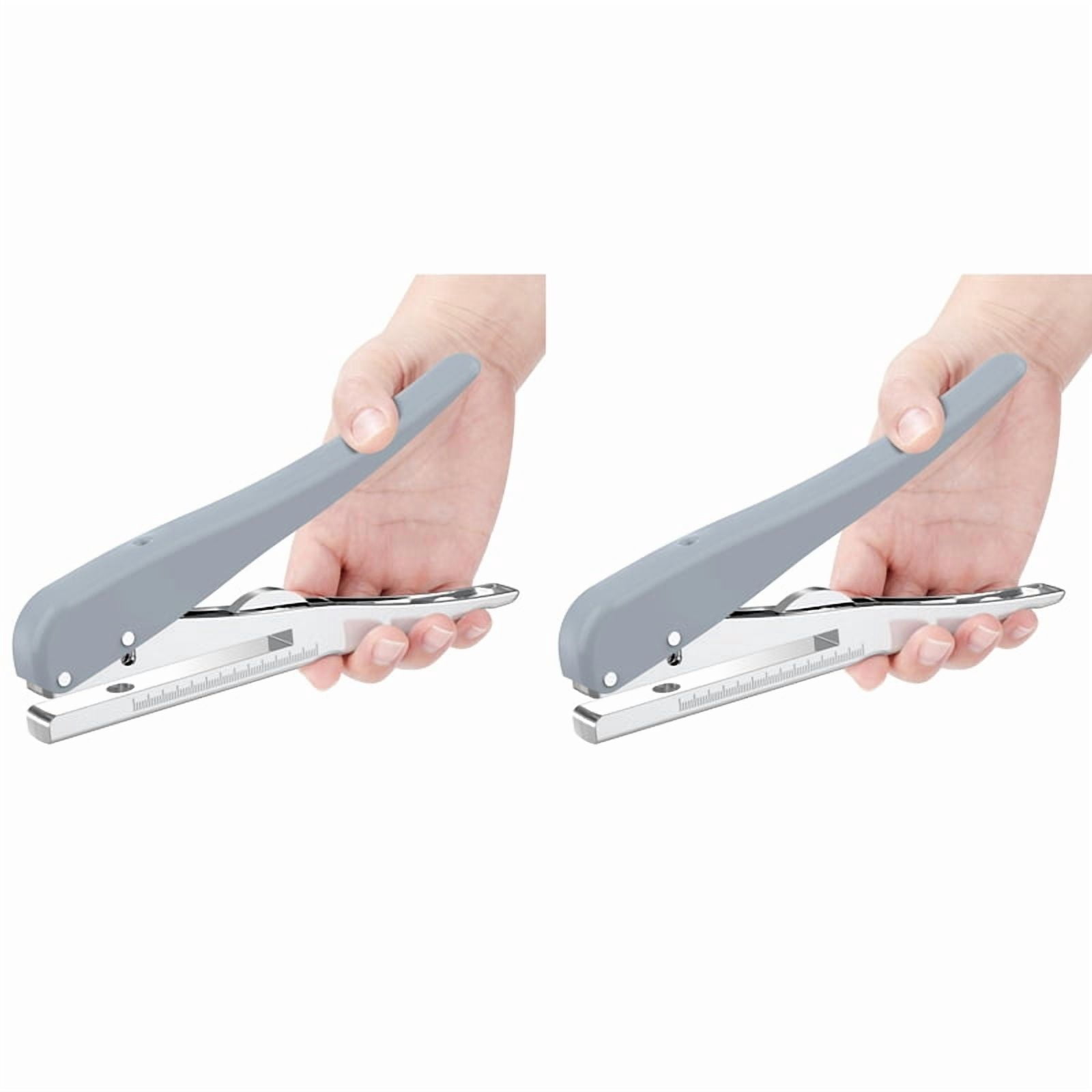 2X Heavy Duty Single Hole Punch,Hole Puncher 25 Sheets Capacity Paper Punch for Paper ID PVC Cards Scrapbook 8MM