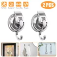thumbnail image 1 of 2X Heavy Duty Strong Suction Cup Hooks Hanger Tile Window Glass Bathroom Kitchen, 1 of 6