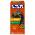 2XHefty Strong Lawn & Leaf 39Gallon Extra Large Drawstring Trash Bags