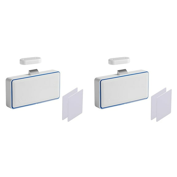 2X Hidden Cabinet Lock, Smart NFC RFID Electronic DIY Child Safety Proofing Lock for Cabinet Drawer Locker Cupboard