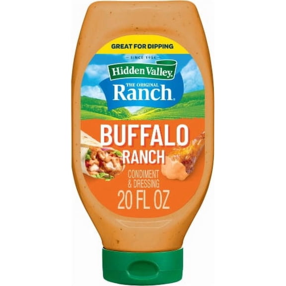 2X-Hidden Valley Buffalo Ranch Topping and Dressing - 20 fl oz